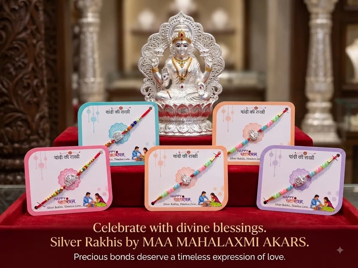 Silver Rakhi