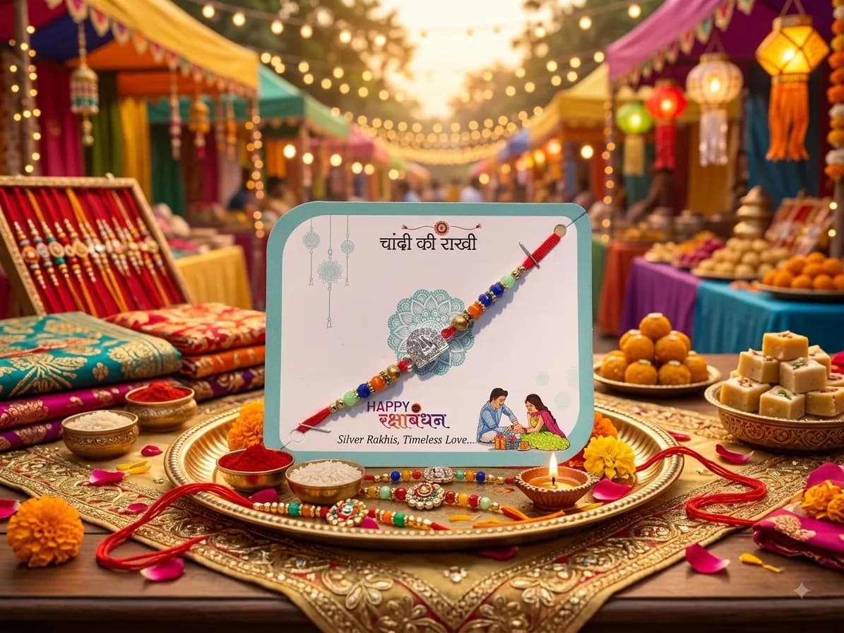 Silver Rakhi 2