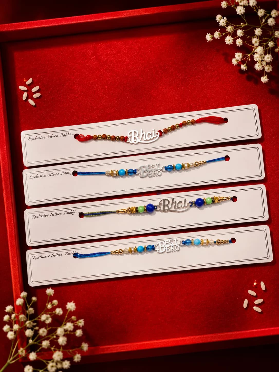 Silver Rakhi 9